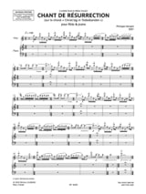 Chant de Résurrection - Philippe Hersant - Partition